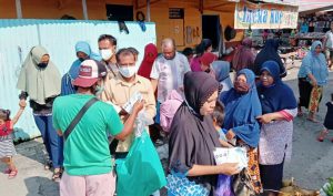 Sambut Sumpah Pemuda, PD Pemuda Muhammadiyah Kota Tidore Bagikan Masker