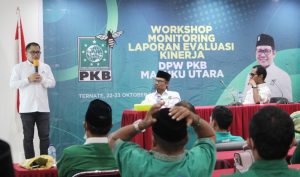 Workshop di Ternate, Wasekjen DPP PKB Beri Penguatan Struktur Partai