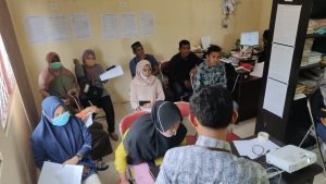 KPU Tikep Gelar Simulasi Penghitungan Menggunakan Sirekap