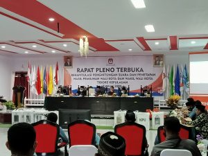 Rekap KPU Kota Tidore, Paslon AMAN Unggul Di Enam Kecamatan 
