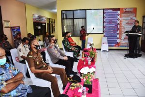Polres Tidore Tetapkan Tiga Zona Wilayah Wajib Masker