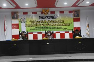 Kejari Tidore Gelar Worshop Mitigasi Resiko Hukum Pengadaan Barang dan Jasa