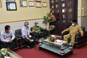 Pantau Pendataan PK21, Kepala Biro Keuangan BKKBN RI Temui Walikota Tikep