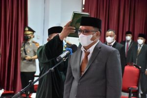 Ismail Dukomalamo Resmi Jabat Sekda Tikep