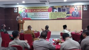 Polda Malut Luncurkan Aplikasi Penanganan Perkara Hingga Panic Botun