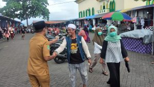 Wakil Walikota Ternate Pantau Mobilitas Pasar H-1 Lebaran
