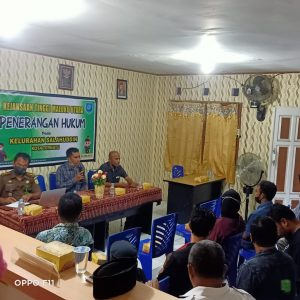 Warga Salahudin Kota Ternate Dapat Edukasi Hukum