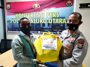 Bantu Jurnalis Malut Lagi Isoman