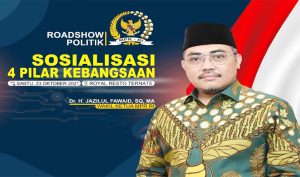Sabtu, Wakil Ketua MPR Sosialisasi Empat Pilar Kebangsaan di Malut