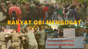 Gubernur Malut Didemo Cabut Izin PT Amazing Tabara
