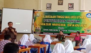 Gandeng Forwaka Malut, Jaksa Masuk Sekolah 