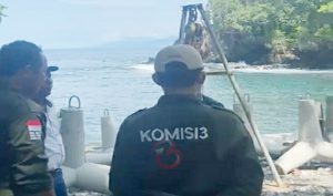 PUPR dan DPRD Pantau Pekerjaan Pelabuhan Hiri Ternate