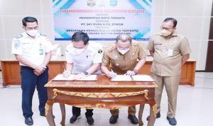 Terapkan E-Parkir Bandara, Perusahan Pengelola Kerjasama Pemkot Ternate
