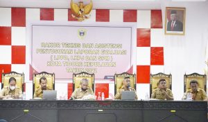 Sekda Tikep Minta SKPD Seriusi Laporan LPPD