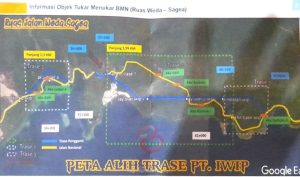 BPJN Malut Urai Jalan Nasional di Kawasan PT IWIP