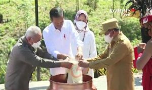 IKN, Tanah Air Malut Diberikan ke Presiden