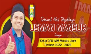 Usman Terpilih Ketua DPD IMM Malut