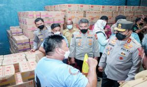 Sidak Minyak Goreng, Kapolda Malut Warning Pedagang Nakal