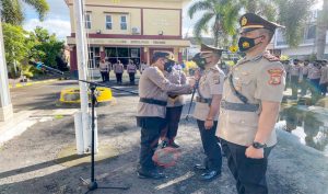 Dua Pejabat Polres Ternate Resmi Berganti