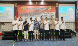 Kapolda Buka Kegiatan FGD Ditrektorat Intel Polda Malut