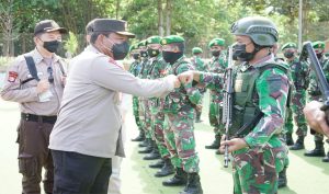 Kapolda Pimpin Apel Pengamanan May Day di Halteng