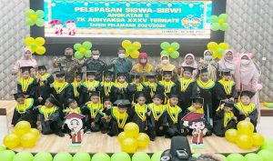 TK Adhyaksa Ternate Lepas 27 Siswa ke Sekolah Dasar