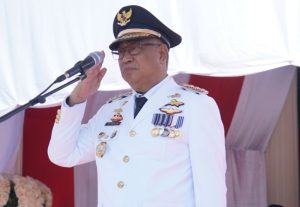 Gelar Upacara Peringati HUT 19 Pemkot Tikep