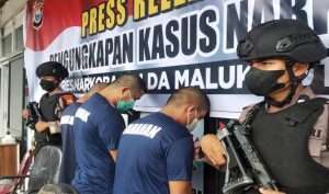Pengedar Narkoba di Tiga Kabupaten/Kota Diringkus Polda Malut