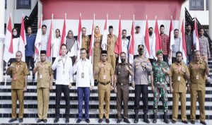 Gerakan 10 Juta Bendera Merah Putih Jelang HUT Kemerdekaan di Tidore