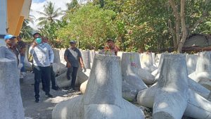 Pekerjaan Tetrapod Pelabuhan Hiri Bakal Dievaluasi