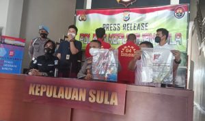 Pelaku Perjudian di Sanana Hingga Taliabu Diringkus