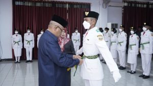 34 Anggota Paskibraka Kota Tidore Kepulauan Di Kukuhkan Wali Kota