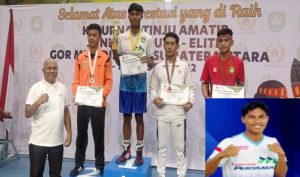 Kejurnas 2022, Petinju Malut Sabet Satu Emas, Lima Perunggu