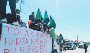 HMI Cabang Sanana Tolak Kenaikan Harga BBM