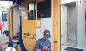 Toilet Mobile Disiapkan Presiden Kunjungi Pasar Higenis