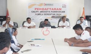 Bawaslu Malut Supervisi Rekrutmen Panwascam di Halsel