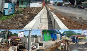 BPJN Genjot Saluran Drainase Kalumata Ternate Capai Progres, Guadrail Mulai Jalan