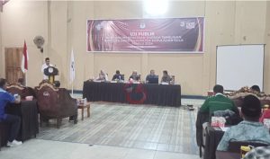 Uji Publik Rancangan Penataan Dapil 2024 di Kabupaten Sula