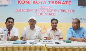 Menjaring Ketum KONI Kota Ternate Periode 2022-2026