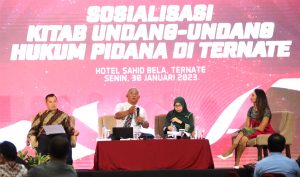 Mahupiki Sosialisasi KUHP Baru di Ternate