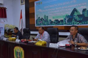 PTB Bahas Batas Kawasan Hutan Kota Tidore