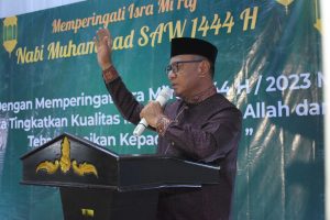 Wawali Ajak Warga Instrospeksi Diri Di Momen Isra Mi’raj
