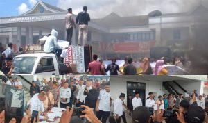 Teken MoU Pelabuhan Hiri Saat Didemo Ampuh Bersama Tokoh Adat