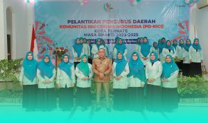 Pengurus KICI Kota Ternate Resmi Dilantik