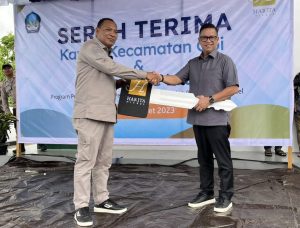 Harita Nickel Serahterimakan Kantor Kecamatan Obi & Ambulans Laut ke Pemkab Halsel