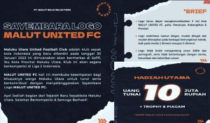 Peserta Antusias Daftar Pembuatan Sayembara Logo Malut United FC