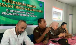 Warga Stadion Ternate Dapat Penerangan Hukum