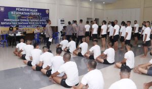 Periksa Kesehatan 70 Peserta Calon Akpol, 16 Dinyatakan Gugur