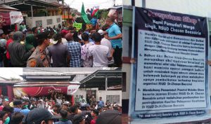 OKP Cipayung Demo di RSUD CB Ternate Dapat “Perlawanan”