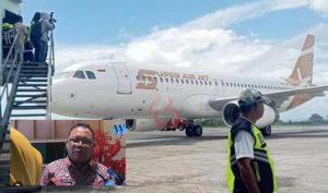 Perdana Super Air Jet Terbang, Samsuddin : Ini Lompatan Kemajuan Malut